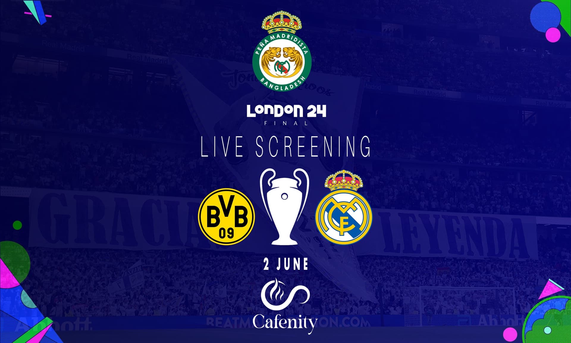 UCL Final 2024 Live Screening (Khulna)